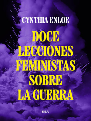 cover image of Doce lecciones feministas sobre la guerra